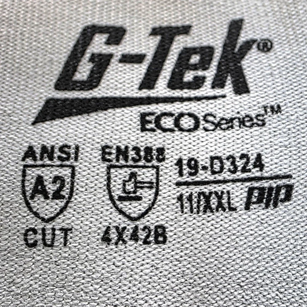 (12) Pairs PIP G-Tek 19-D324/XXL Eco Series Gloves ***READ DESCRIPTION ** #911